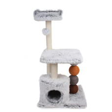 Arranhador Ginásio 3 Andares Qualidade C/Esconderijo Arranhador Ginásio 3 Andares Qualidade C/Esconderijo